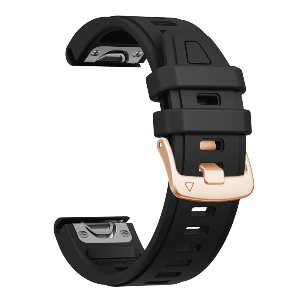 Tech-Protect Silicone remienok Garmin QuickFit 20mm, black