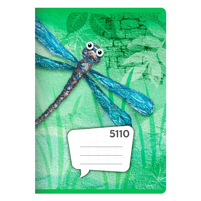 Zošit A5, 10 listový - štvorčekový 5110 , 49U165110
