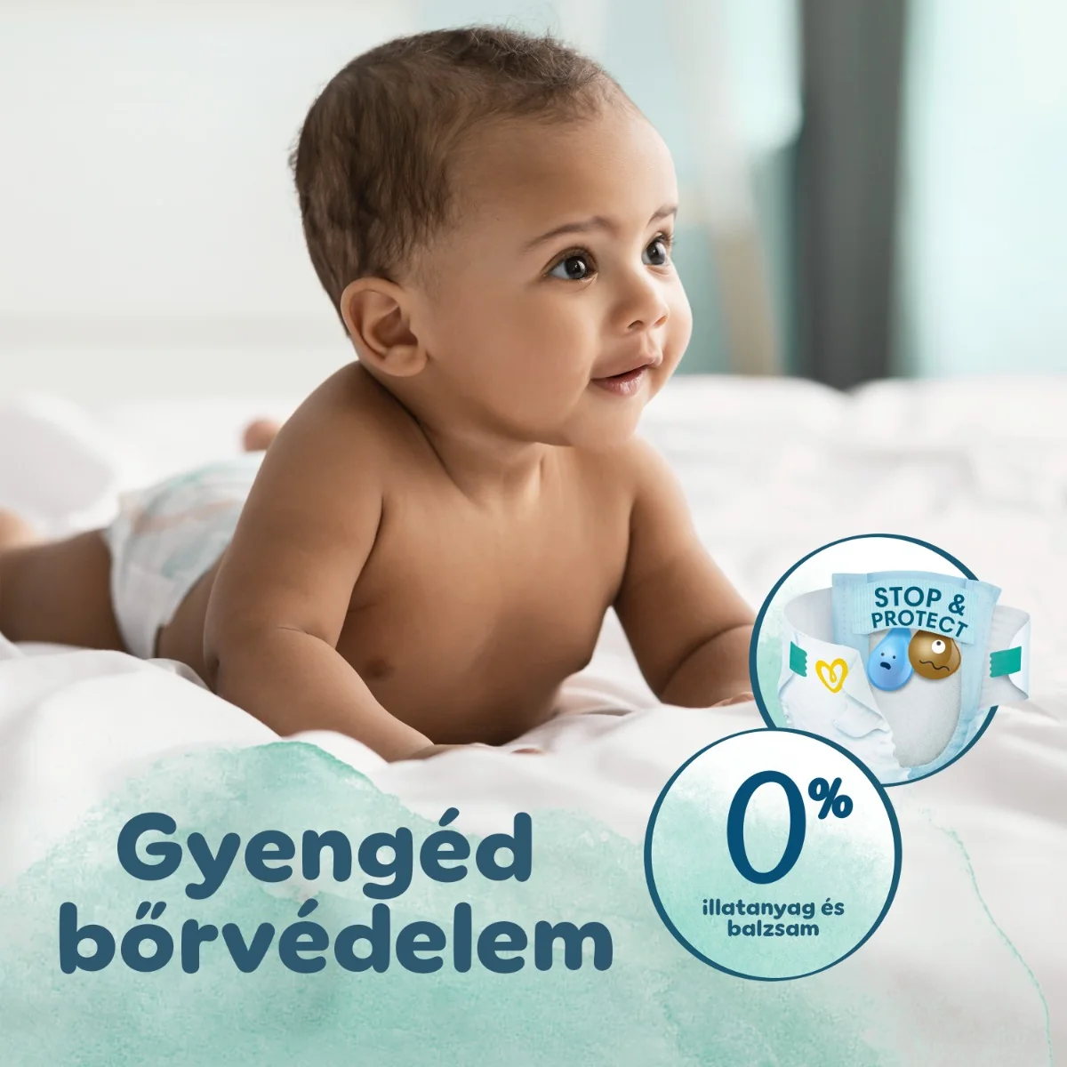 Pampers Harmonie plienky veľkosť 2, 4kg-8kg 32 ks