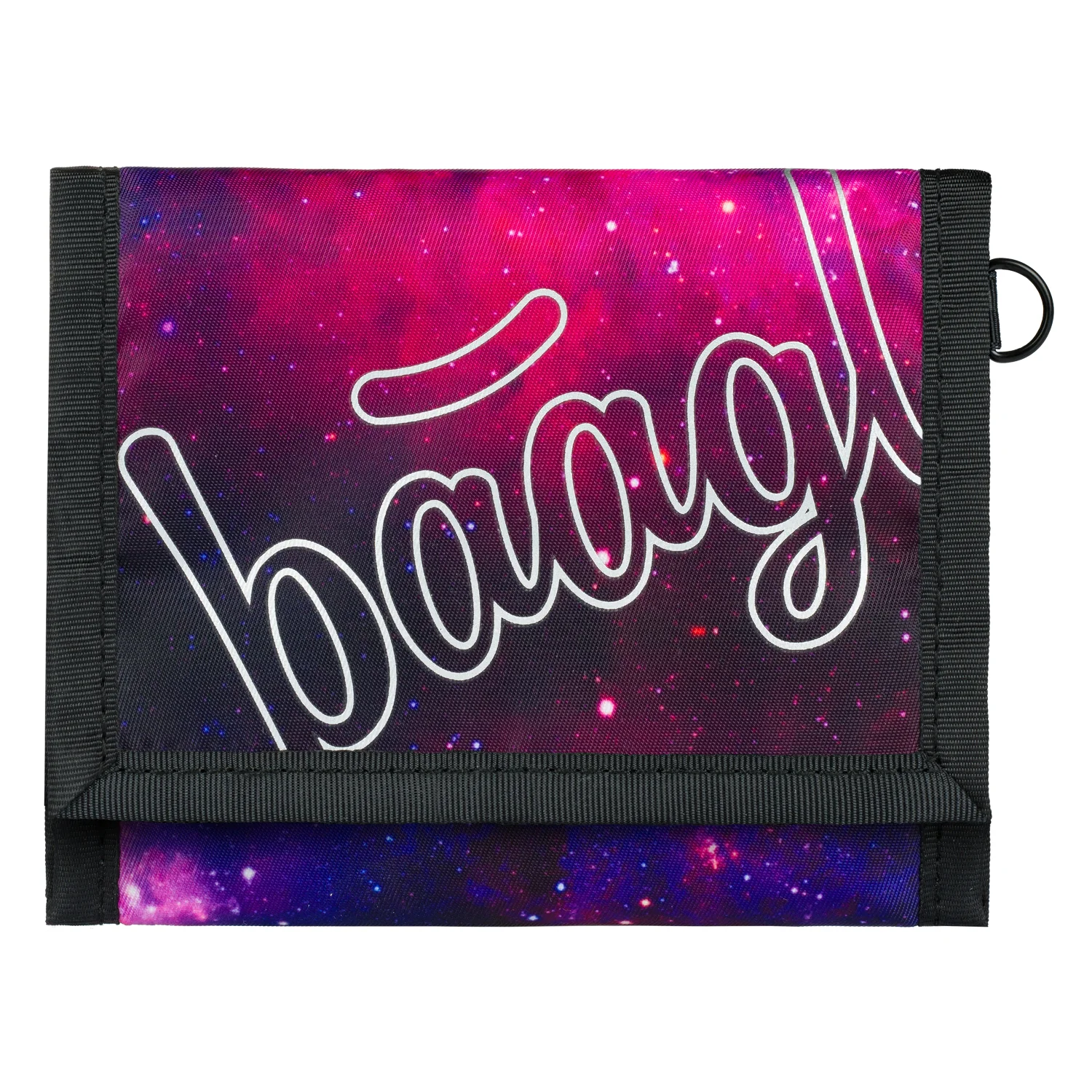 Peňaženka Galaxy fialová Kožená, na zips