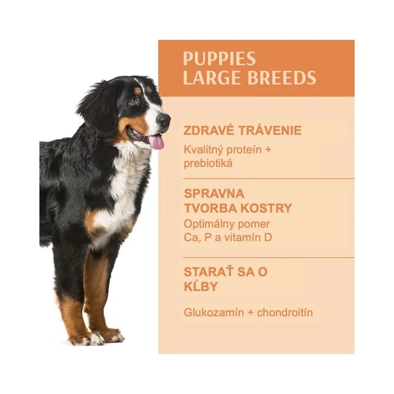 OPTIMEAL™ Superpremium pre šteňatá veľkých plemien - morka 20 kg (3594)