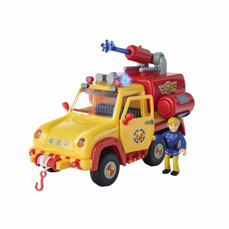 SIMBA - Požiarnik Sam Hasičské auto Venuša 2.0 cm s figúrkou