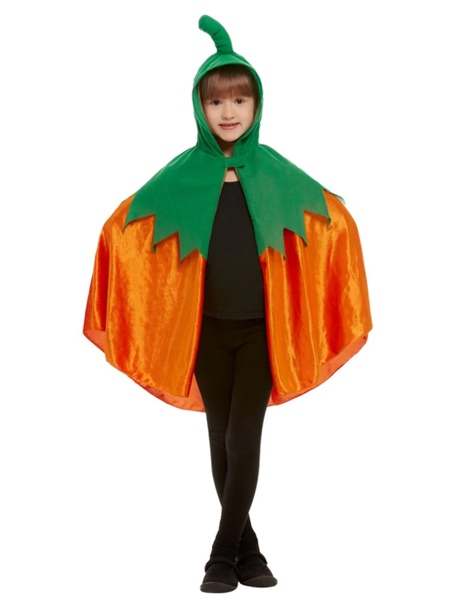 Detský plášť Tekvička s kapucňou unisex