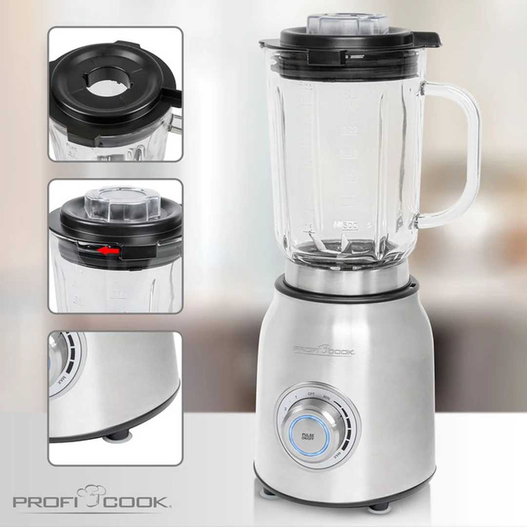 ProfiCook UM 1207 Inox univerzálny mixér 1200 W, 1,75 l