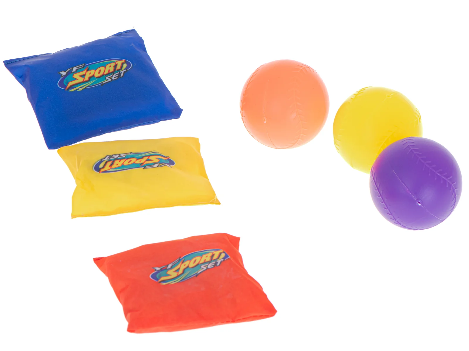 Hod do cieľa – bean bags & loptičky (zručnostná hra)