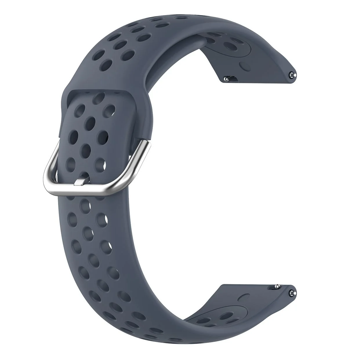 BStrap Silicone Dots remienok na Huawei Watch GT 42mm dark gray