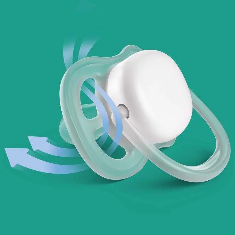 Philips AVENT Cumlík Ultra air obrázok 0-6m chlapec (dúha) 2ks 1×2 ks, cumlík