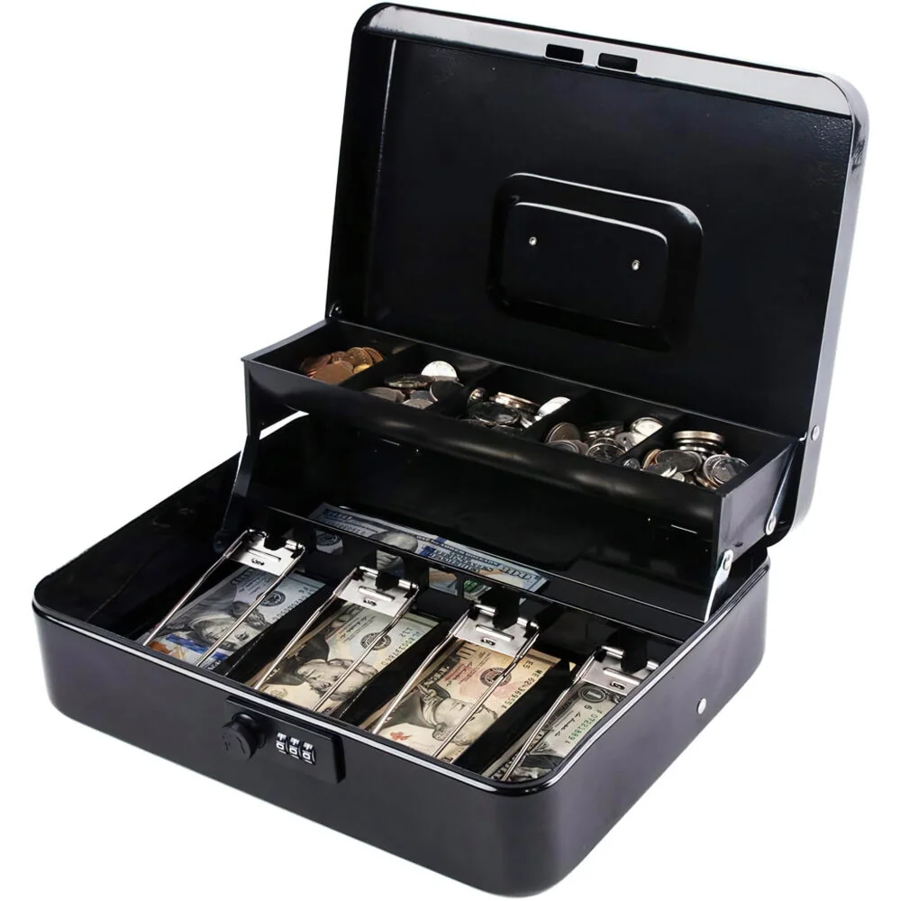 MG Money Box trezor na bezpečnostný kód, čierny