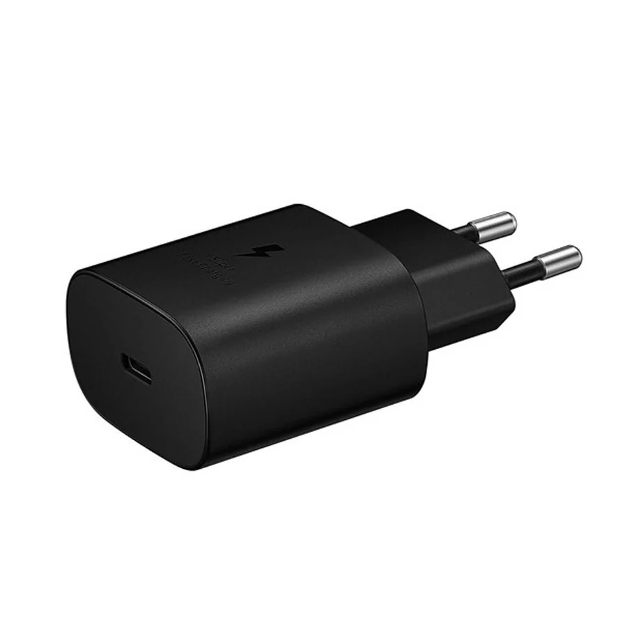 MG Faston sieťová nabíjačka USB-C 25W PD, čierna