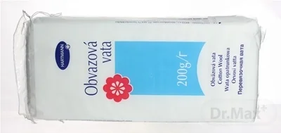 Hartmann Vata Obväzová 1×200 g, vata
