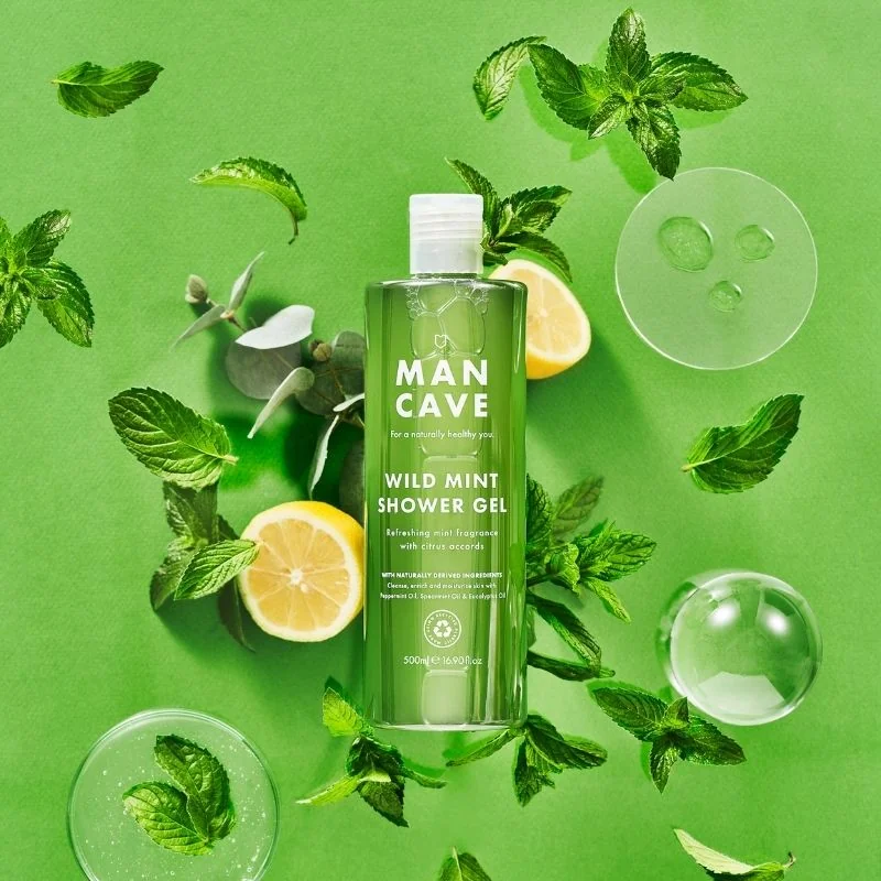 MANCAVE sprchový gél WILD MINT 500ml