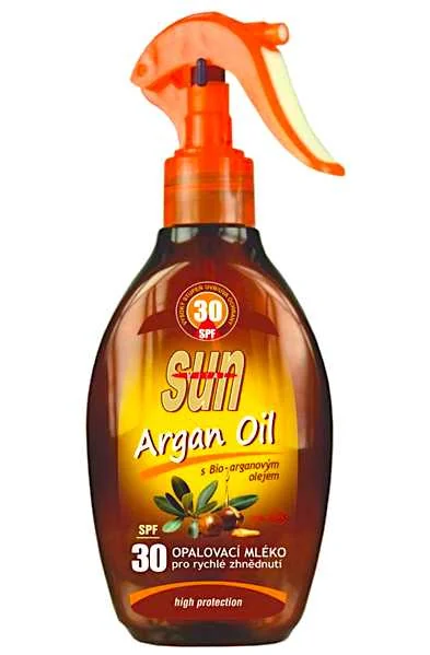 SUNVITAL ARGAN SPF30-MLIEKO S ARG.OLEJOM 200ML 1×200 ml, opaľovacie mlieko