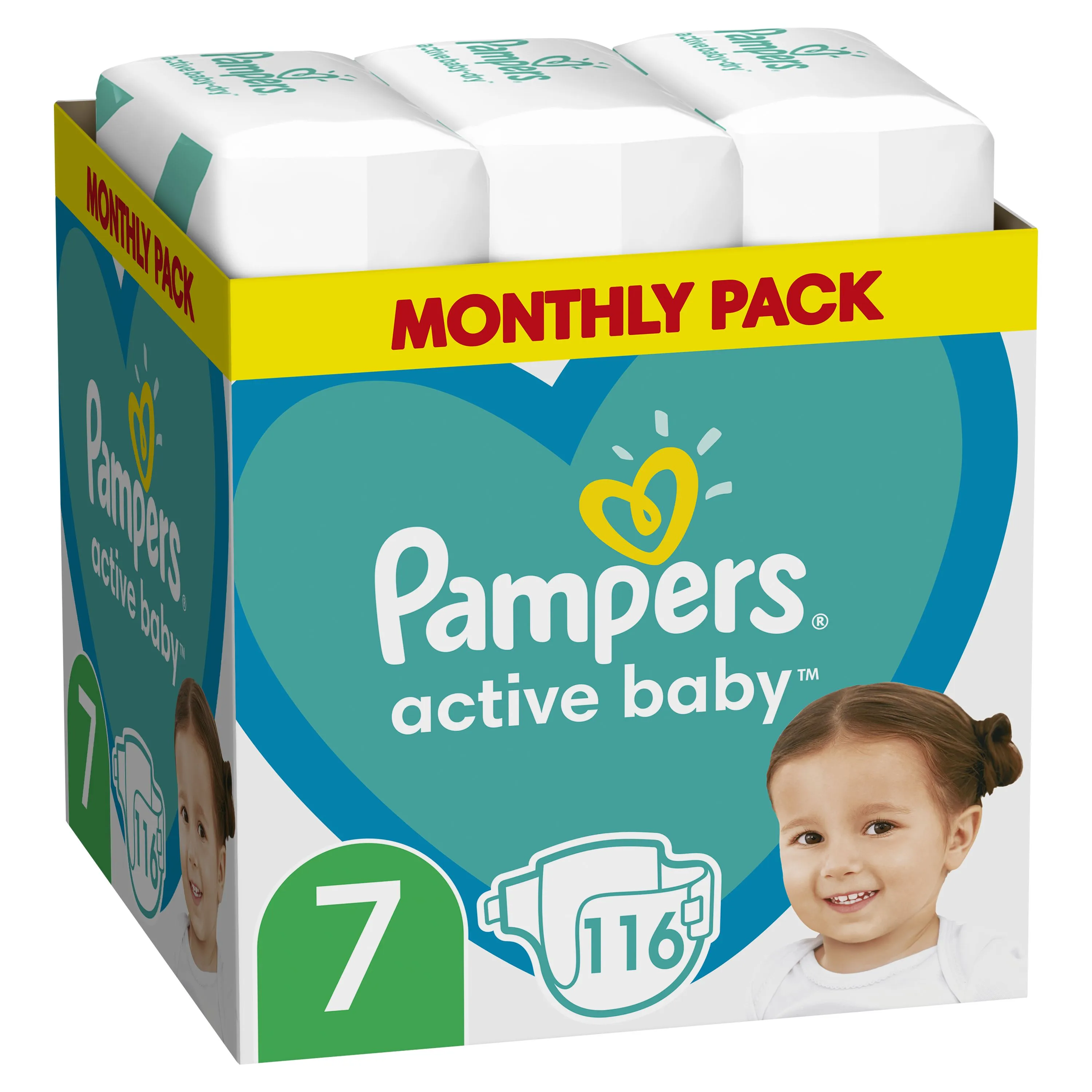 Pampers Active Baby MSB S7 116ks