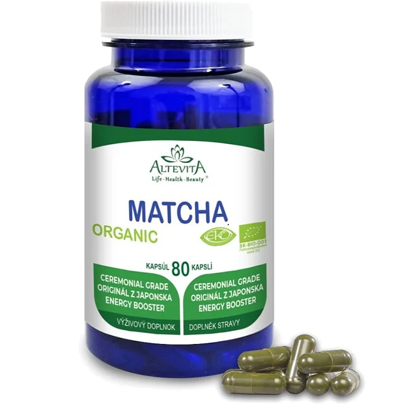 Matcha energy BIO 80 kapsúl