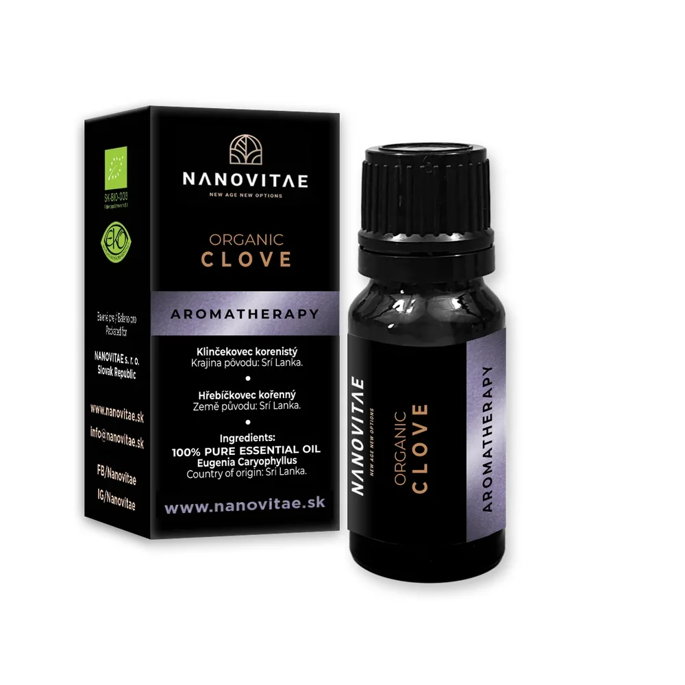 Klinček esenciálny olej – ORGANIC quality 10ml