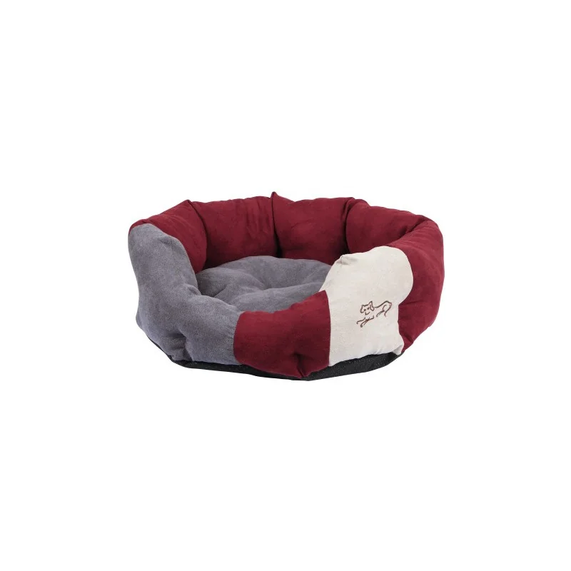 Pelech Amelie 45x41 cm bordovo/sivý