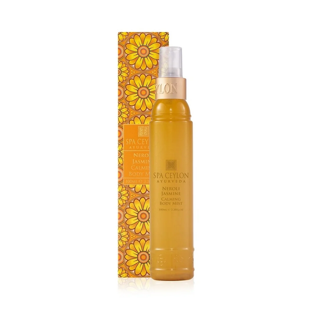 Upokojujúca telová hmla v spreji Neroli Jasmine 100 ml, pomarančový