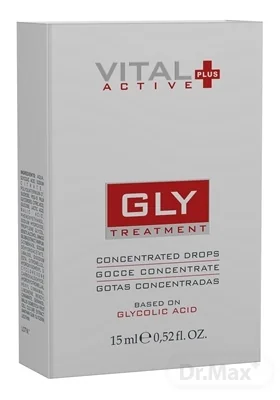 VITAL PLUS ACTIVE GLY 1×15 ml, koncentrované kvapky s kyselinou glykolovou