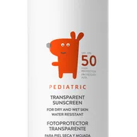 BABÉ SLNKO Opaľovací sprej pre deti SPF50 (Pediatric transparent sunscreen Wet skin)