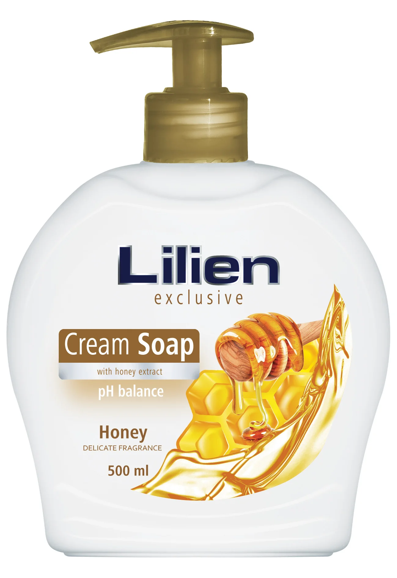 Lilientekuté mýdlo Honey 500 ml