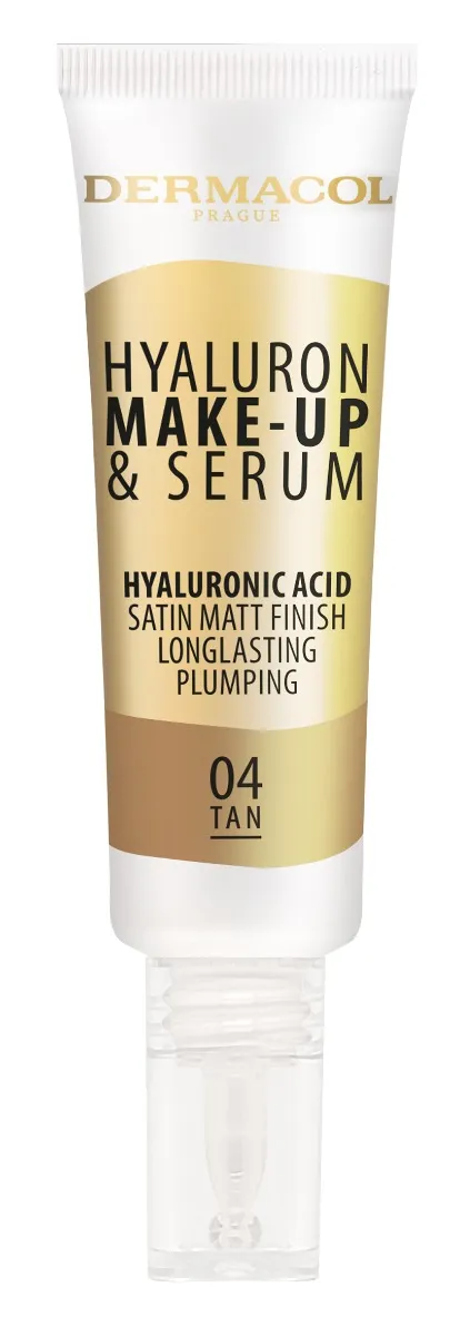 Dermacol Hyaluron make-up and serum č.4 Tan