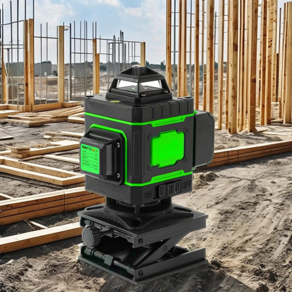 MG Laser Level laserová vodováha, čierna