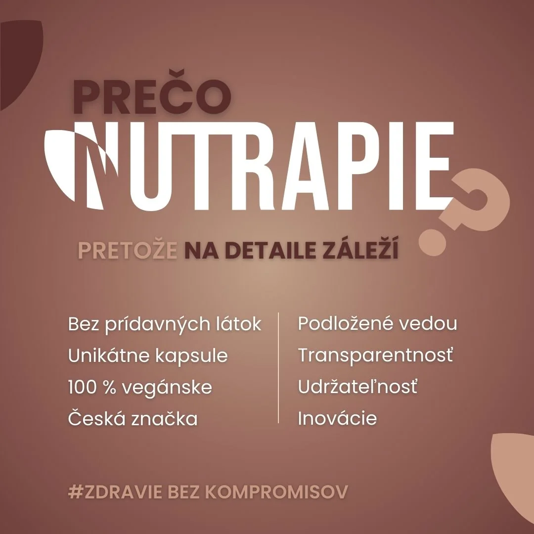 Nutrapie Balanced Liver 1×90 kapsúl, výživový doplnok na pečeň