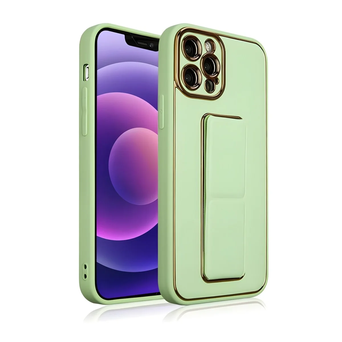 Silikónové puzdro s stojanom pre Samsung Galaxy A52s 5G