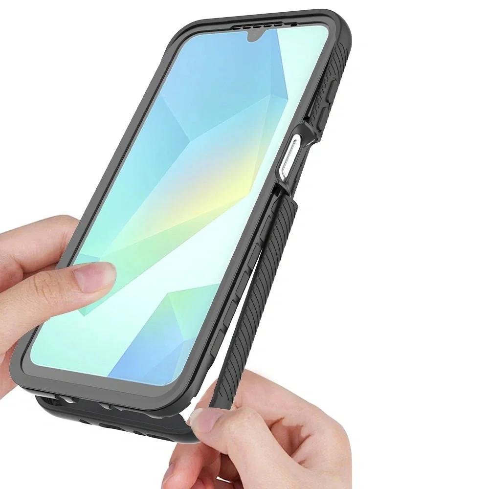 Tech-Protect Defense kryt na Samsung Galaxy A17 4G / 5G, čierny