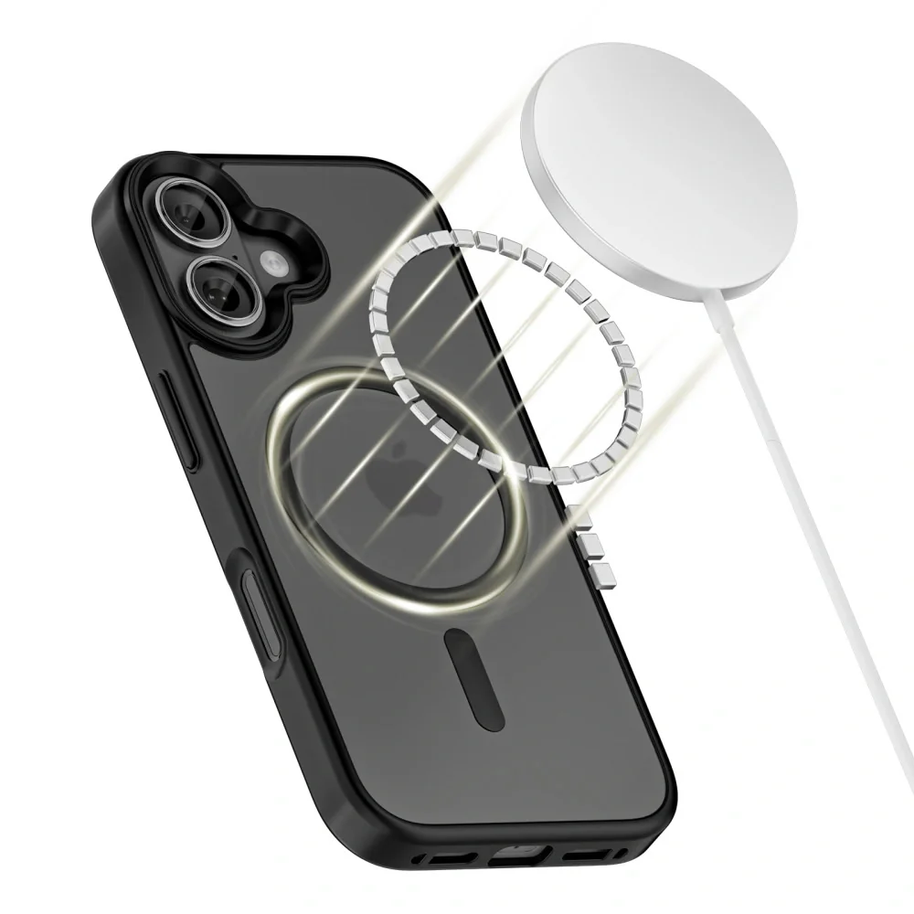 Tech-Protect MagMat XT 4-Set MagSafe kryt na iPhone 17, čierny