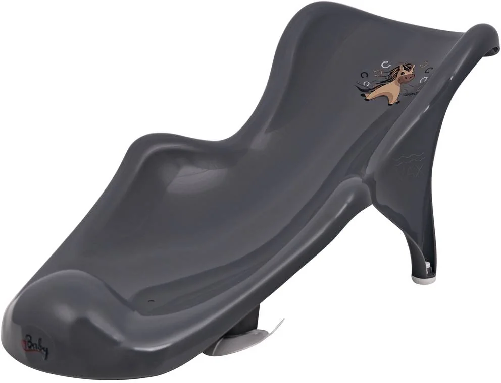 MALTEX Lehátko do vane Koník Minimal - steel grey 1×1 ks, lehátko do vane