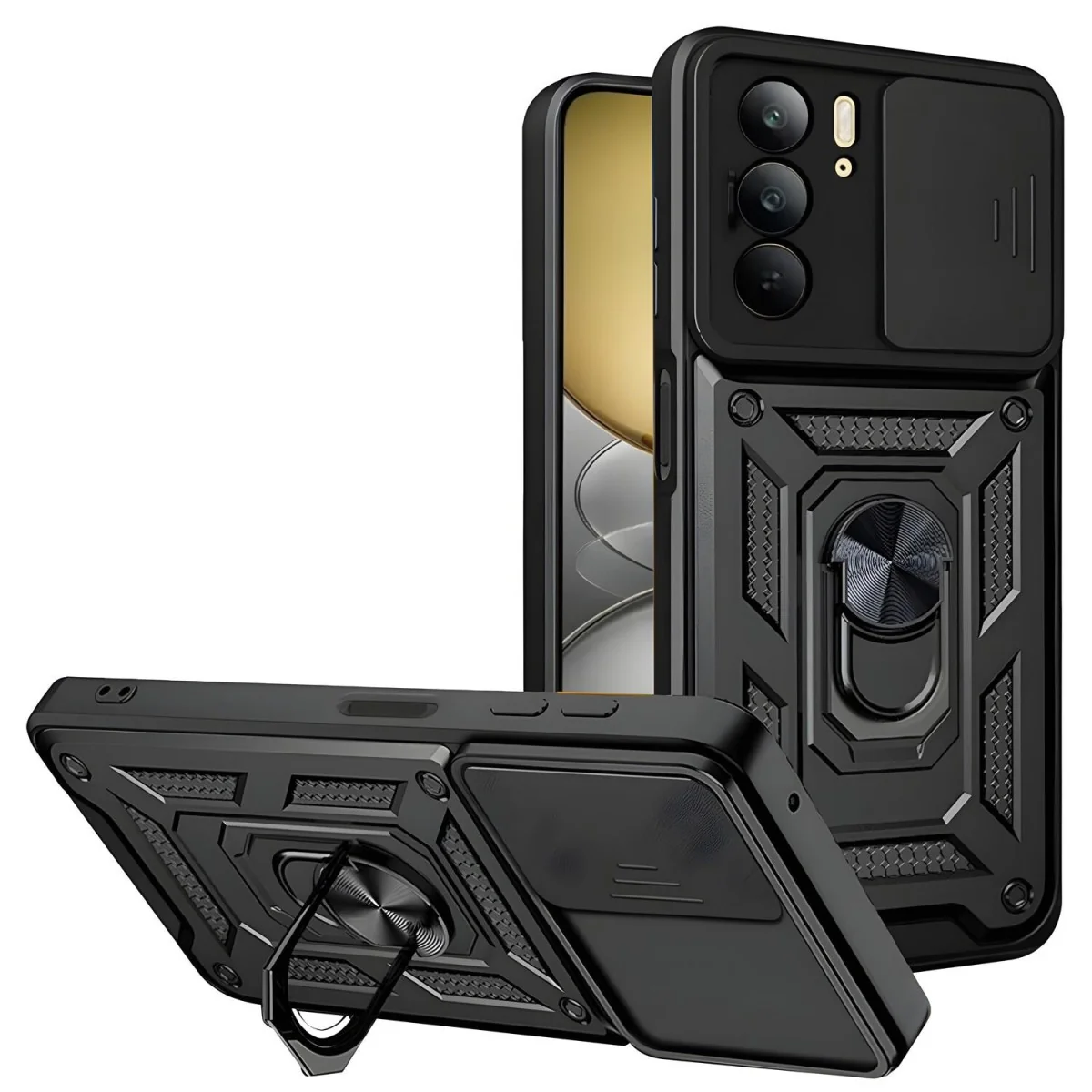 Pancierové puzdro Hybrid Armor Camshield pre Realme C75