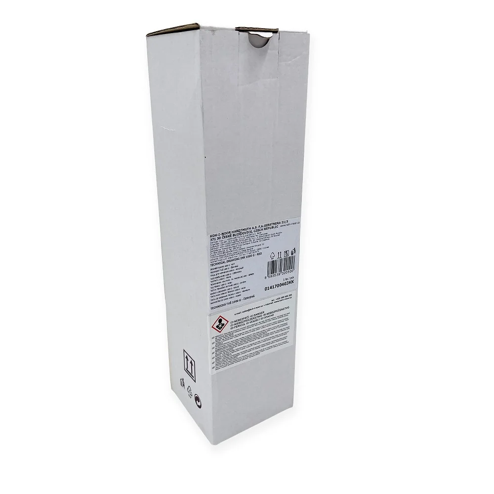 Tuš 1417 červená, 1000 g 1 kg balenie