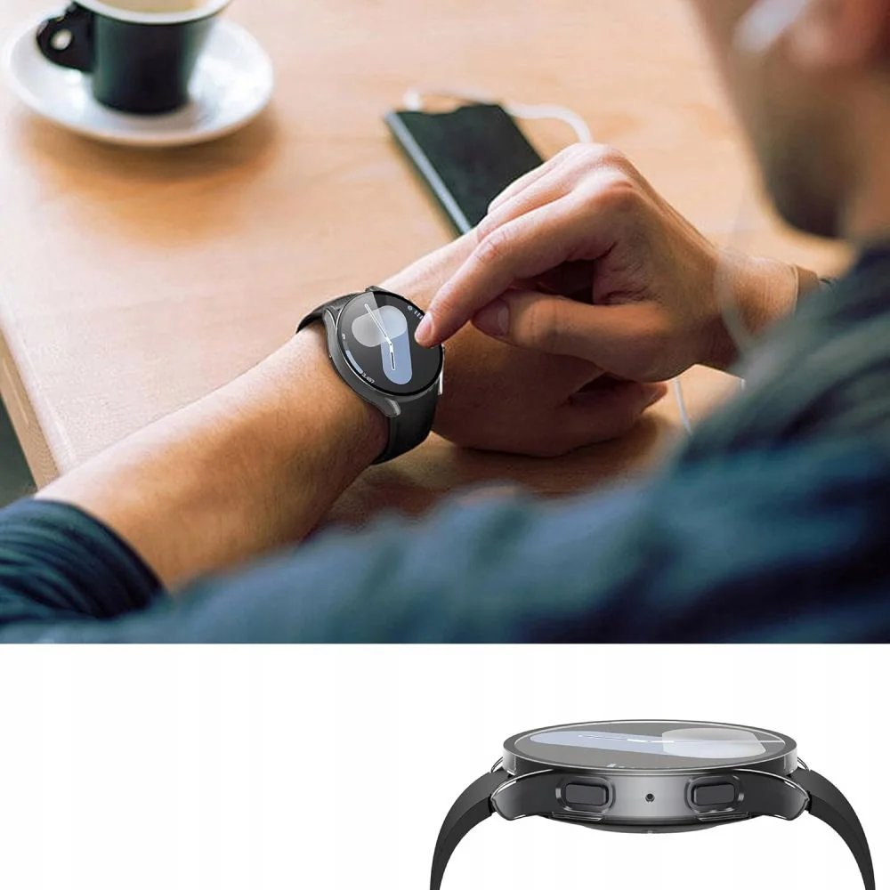 Tech-Protect Defense 360 puzdro so sklom na Samsung Galaxy Watch 7 (40mm) mm)