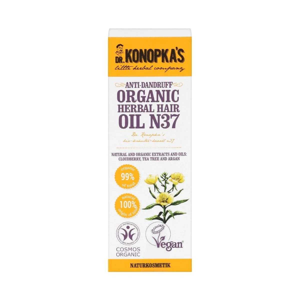 Bylinný olej na vlasy №37 - 30 ml - Dr. Konopka's