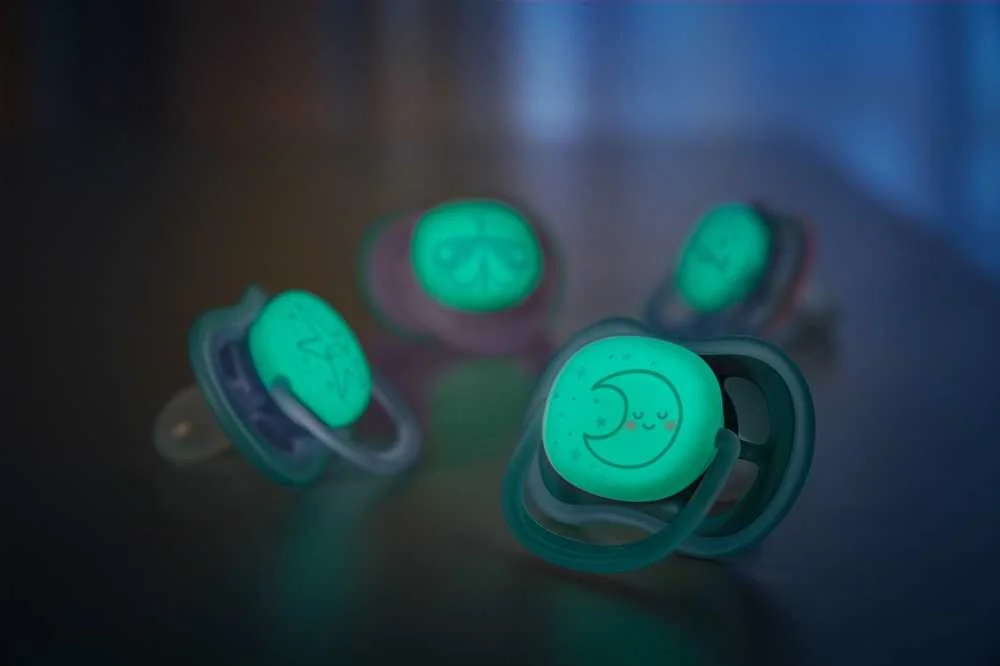 Philips AVENT Cumlík Ultra air nočný 6-18m chlapec 2ks 1×2 ks, cumlík