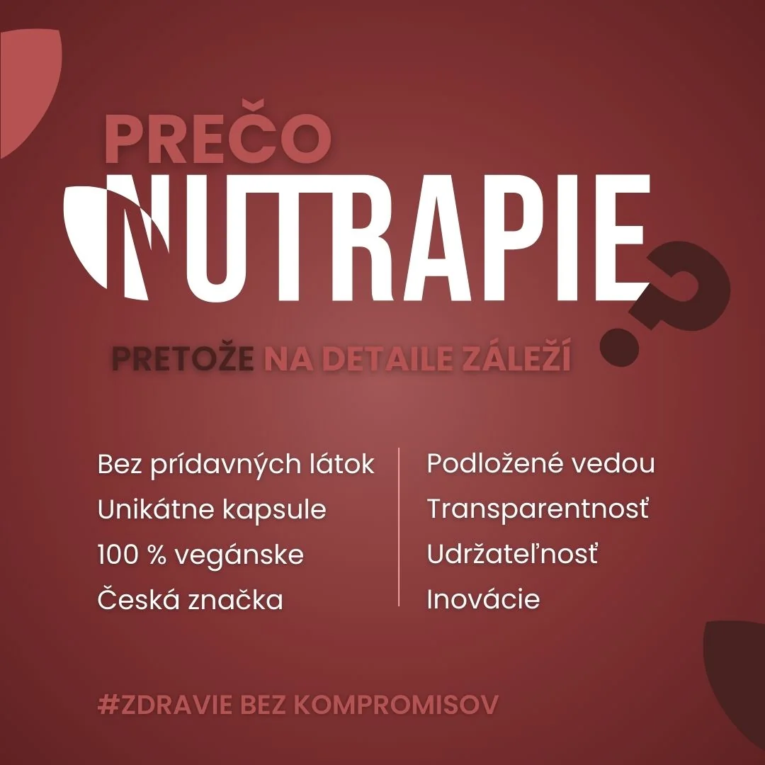 Nutrapie Balanced Nootropics 1×60 kapsúl, výživový doplnok na pamäť a sústredenie