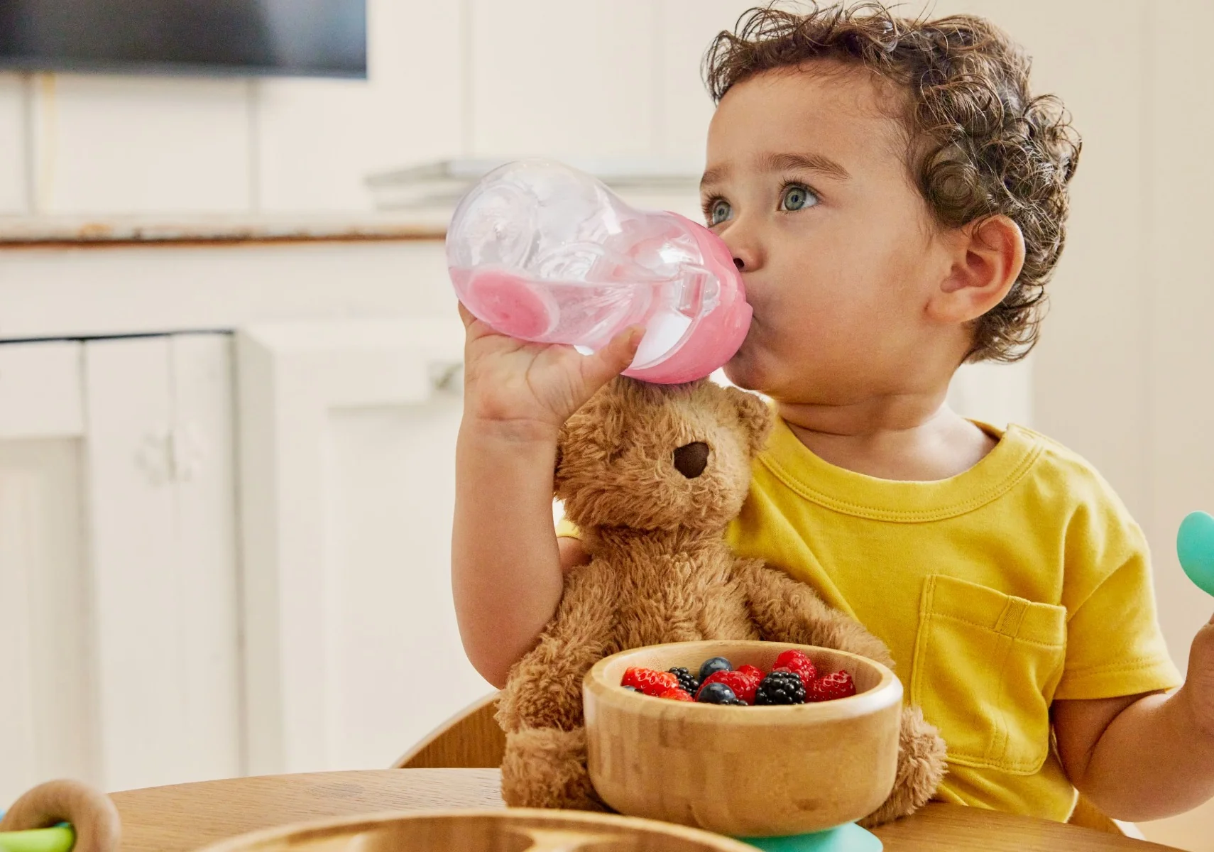 Munchkin Click Lock™ Tip & Sip hrnček 207ml, 6m+, ružový 1×1 ks, hrnček