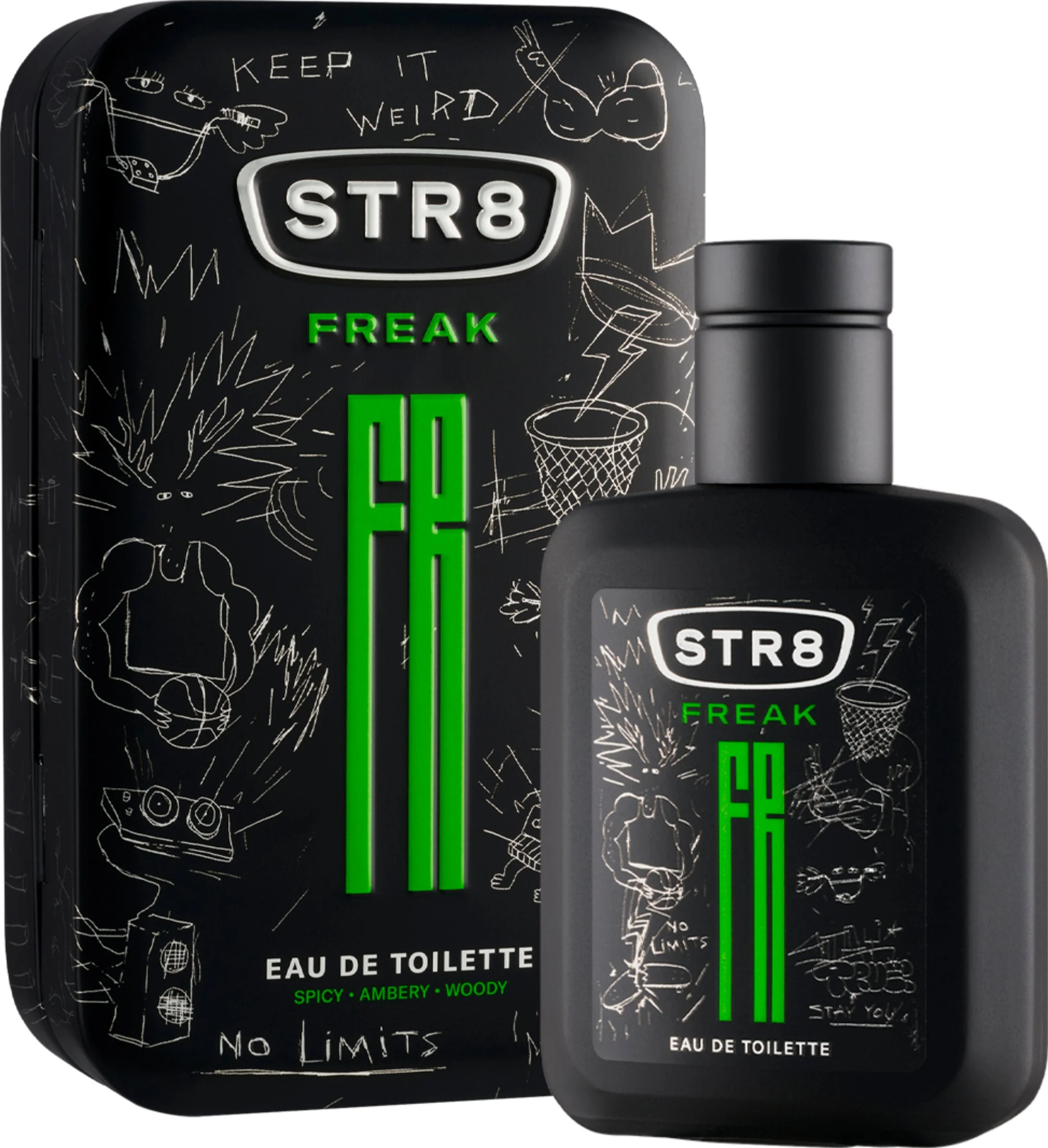 Str8 Fr34k Edt 50ml 1×50 ml, toaletná voda