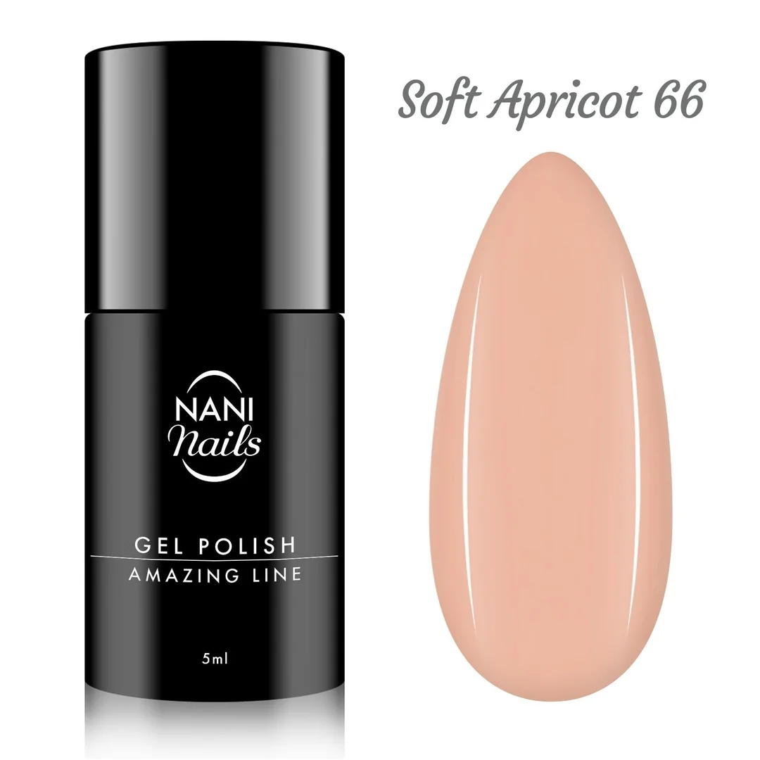 Gél lak Amazing Line – Soft Apricot 5 ml, UV/LED gél lak