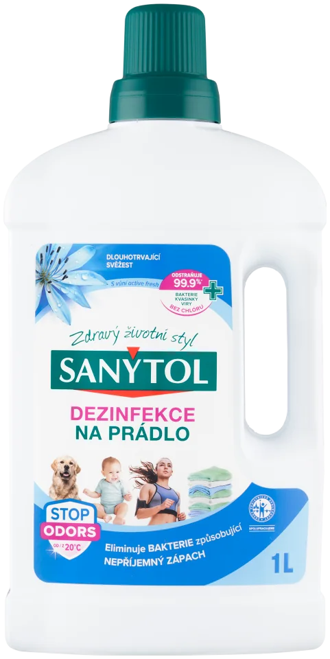 Sanytol dezinfekcia na prádlo active fresh 1000 ml