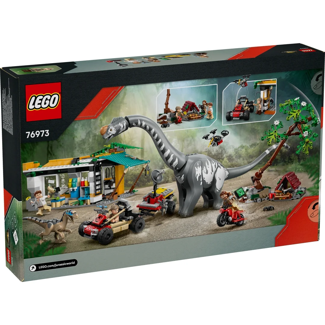 LEGO® Jurassic World 76973 Misia na sledovanie raptora a titanosaura