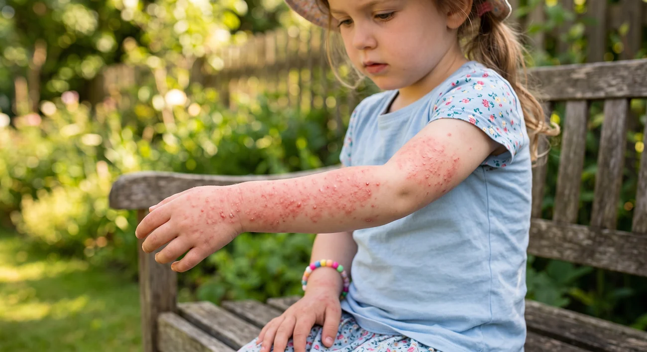 Alergia na slnko u detí: Príznaky, liečba a prevencia 