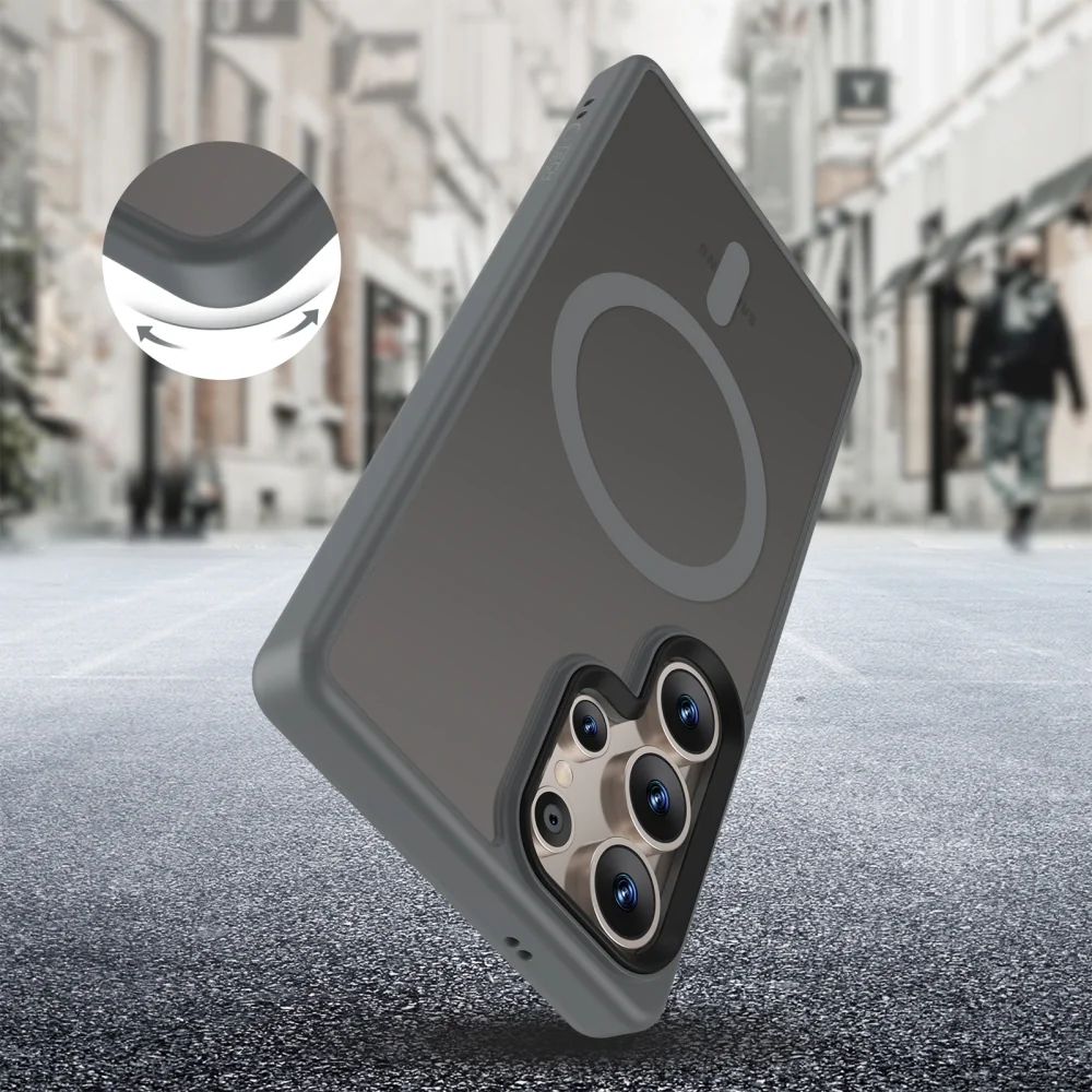 Tech-Protect MagMat MagSafe kryt na Samsung Galaxy S25 Ultra, titanium