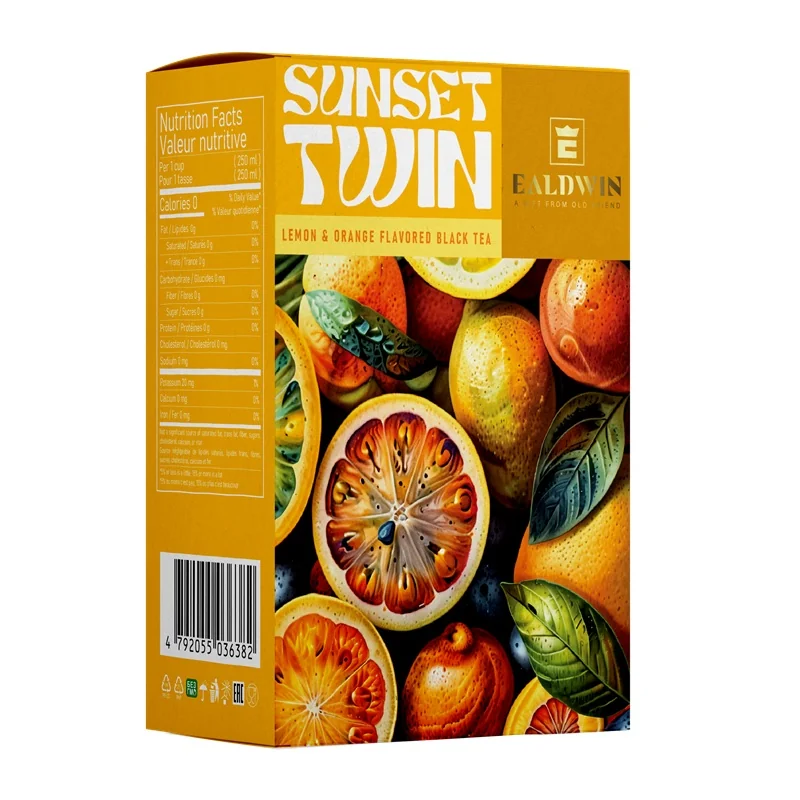 EALDWIN Black Tea Trio, čierne sypané čaje, set 3 druhov 300 gramov (3 x 100g)