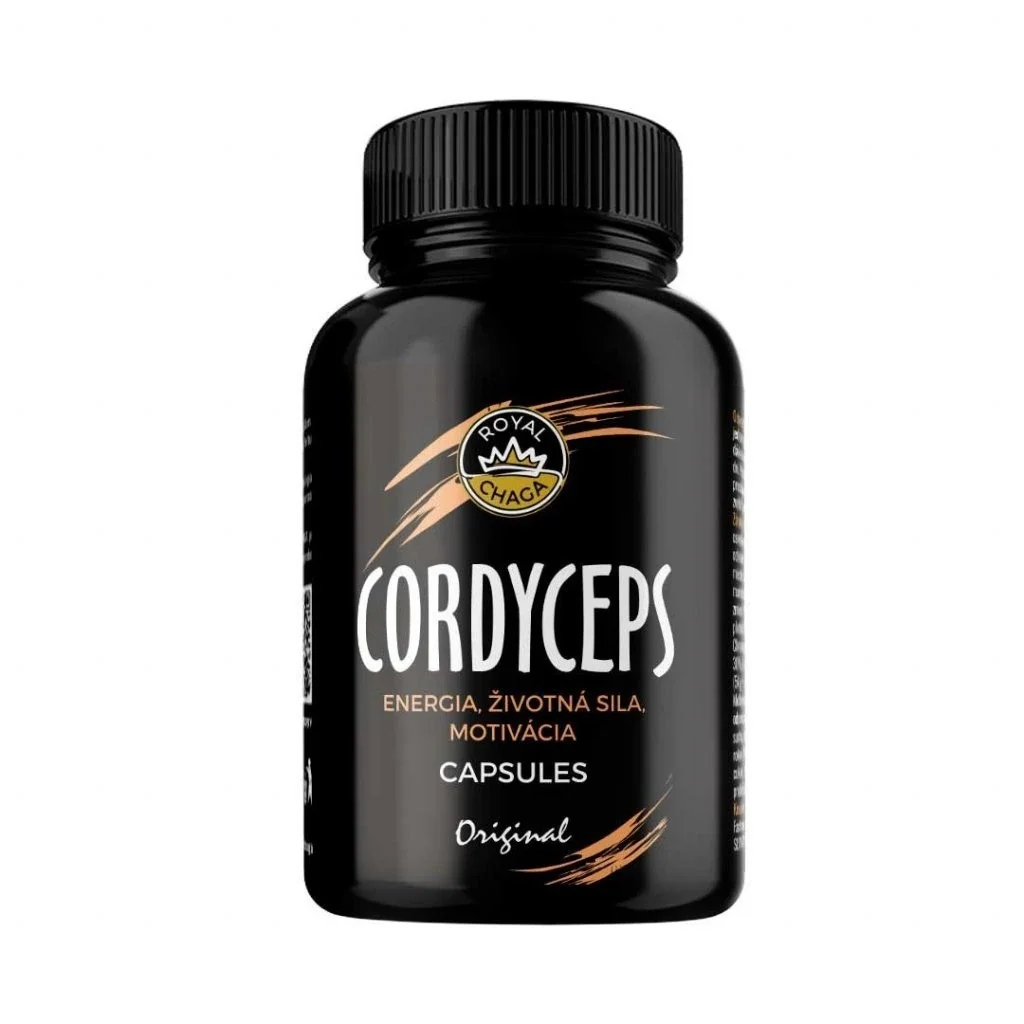 Royal Chaga - Cordyceps CS-4 kapsule extrakt 1×90 ks, výživový doplnok