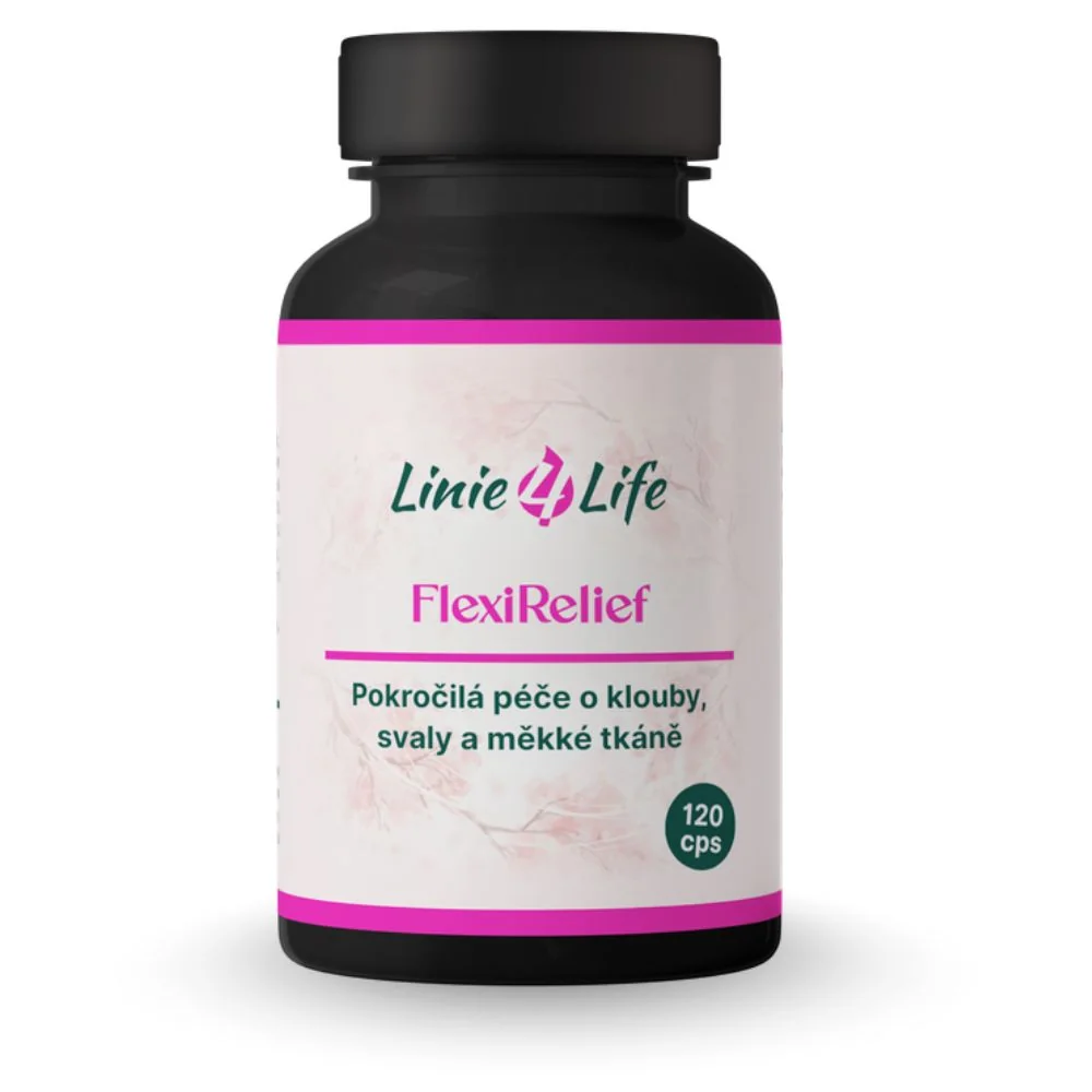 Linie4Life FLEXI RELIEF – výživa pre kĺby 120 kapsúl 120 kapsúl/30 dní