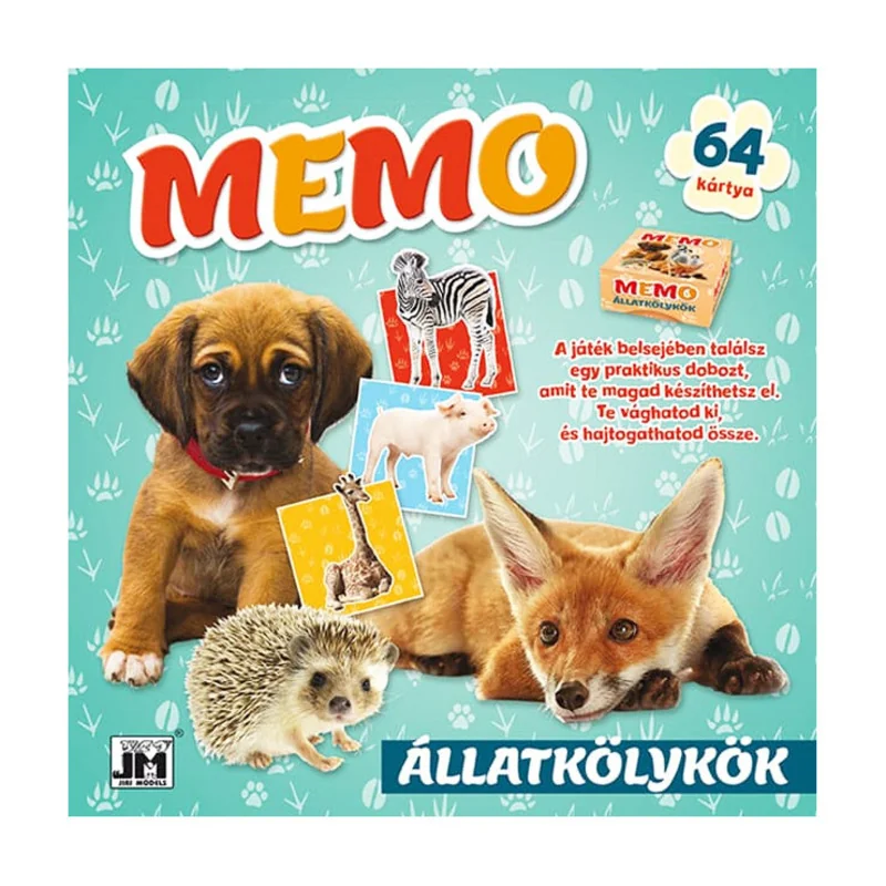 Pexeso s omaľovánkou Mláďatá, HU , 25J3557-0