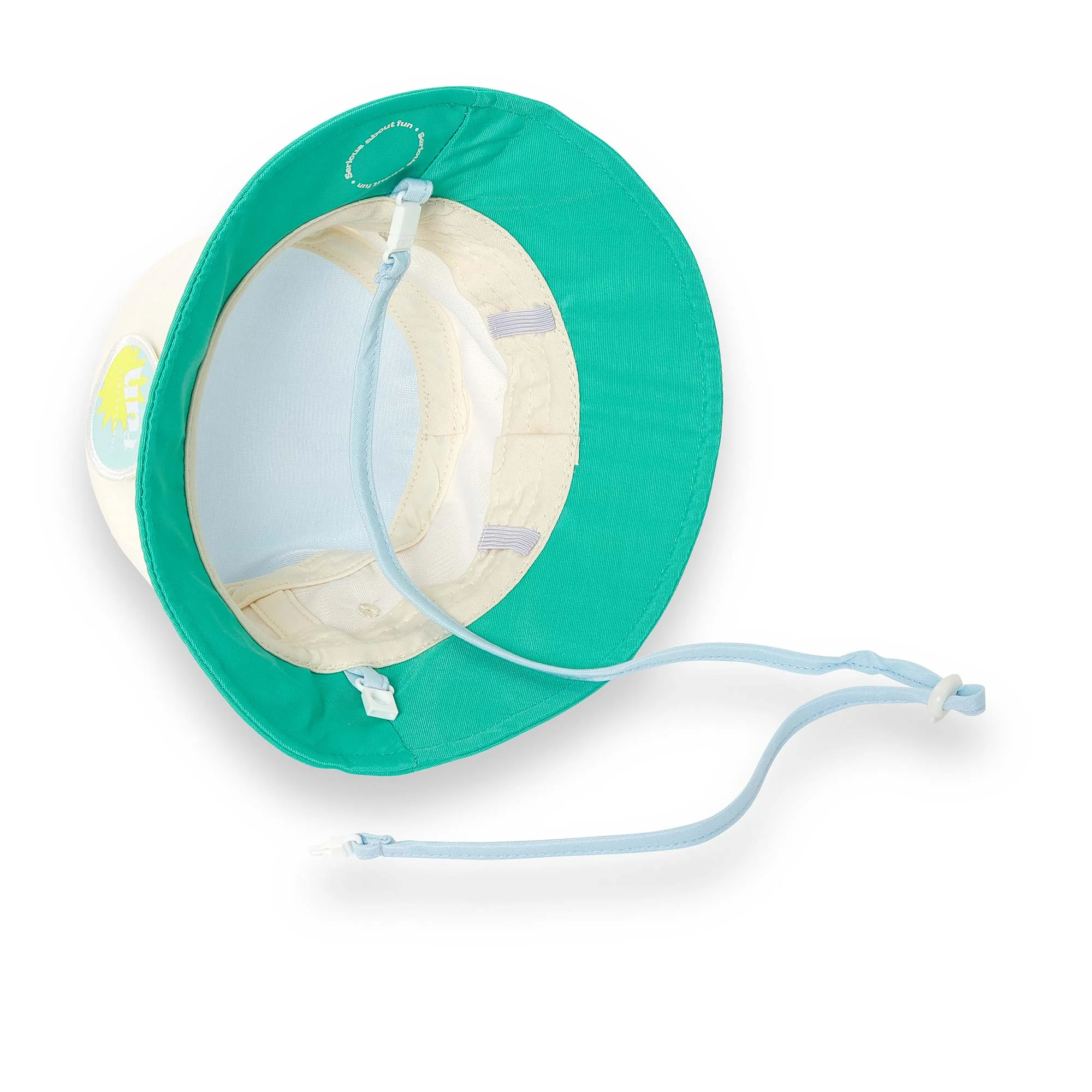 KiETLA VIBE klobúčik s UV ochranou - Green 49 - 51 cm