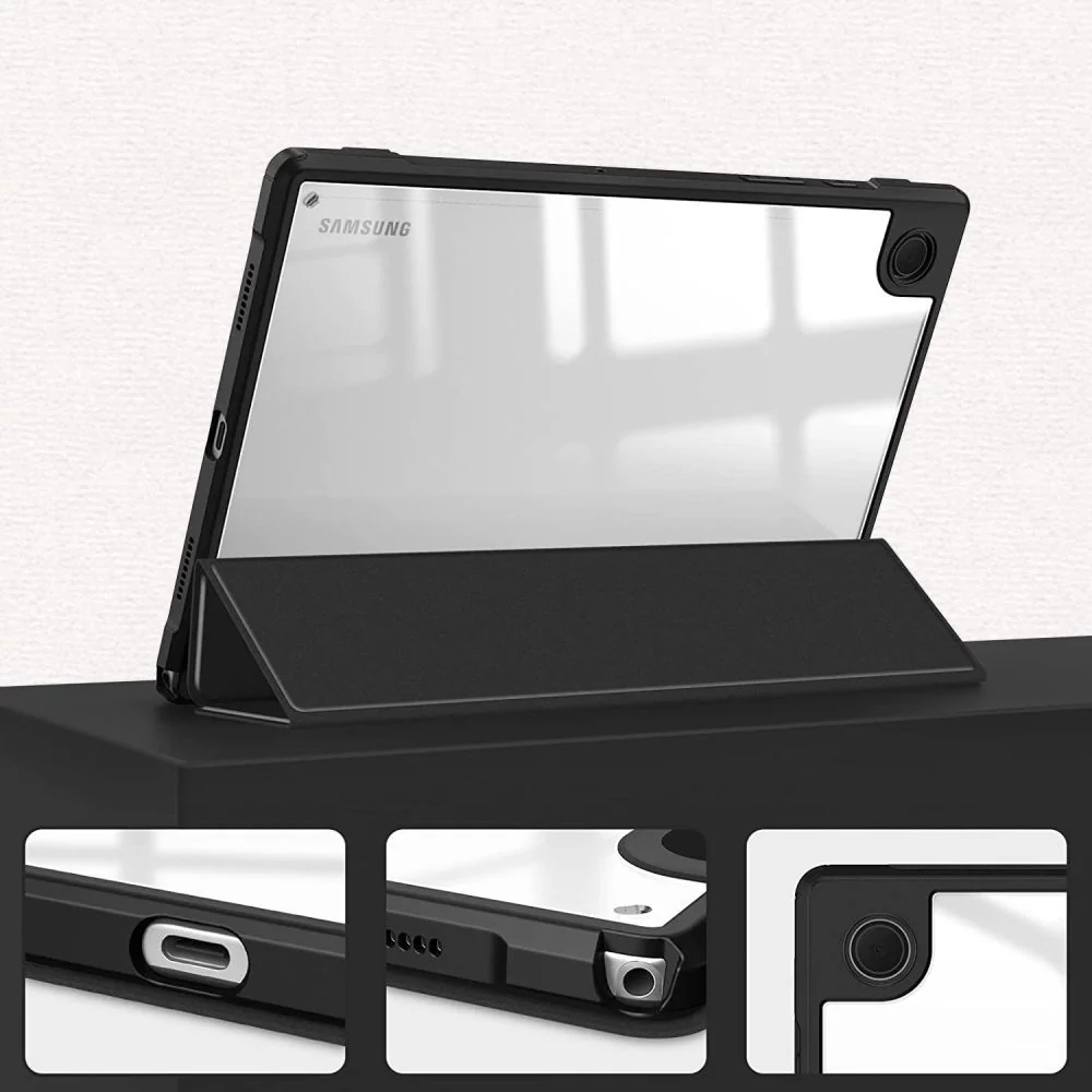 Tech-Protect Smartcase Hybrid puzdro na Samsung Galaxy Tab A8 10.5'', čierne čierne
